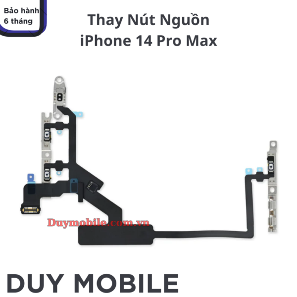 Thay Nút Nguồn iPhone 14 Pro Max