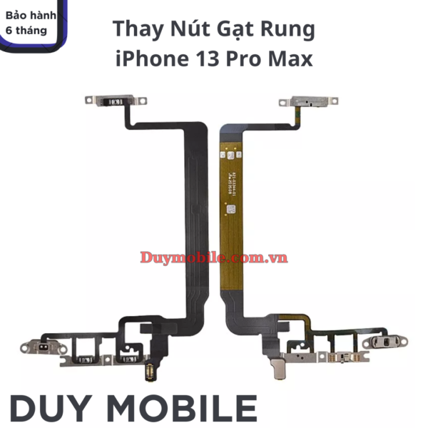 Thay Nút Gạt Rung iPhone 13 Pro Max