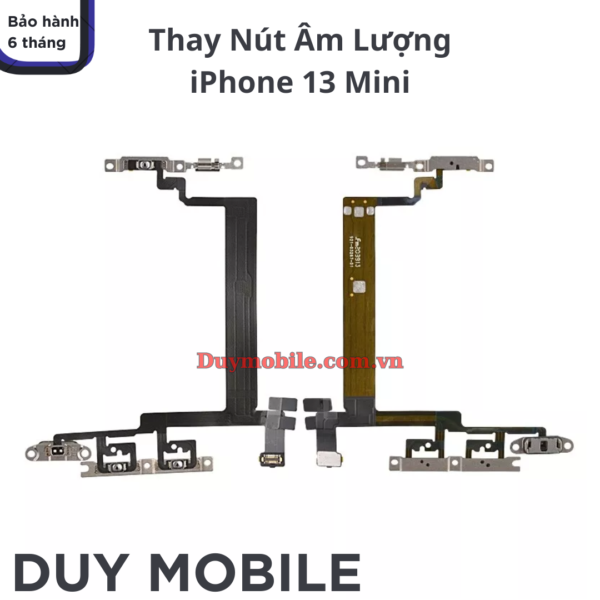 Thay Nút Âm Lượng iPhone 13 Mini