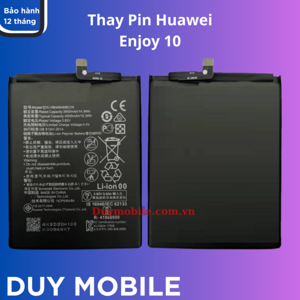 Thay Pin Huawei Enjoy 10