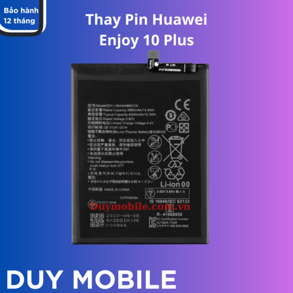 Thay Pin Huawei Enjoy 10 Plus