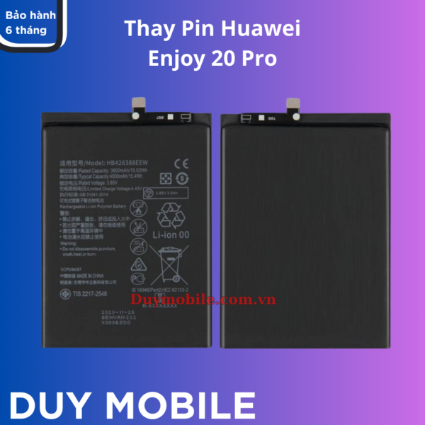 Thay Pin Huawei Enjoy 20 Pro
