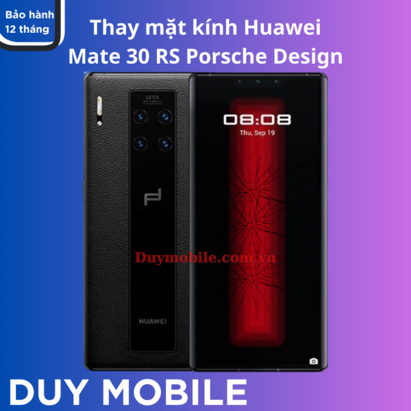 Thay mặt kính Huawei Mate 30 RS Porsche Design