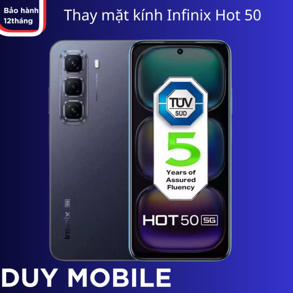 Thay mặt kính Infinix Hot 50