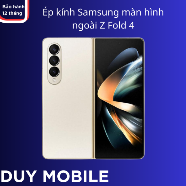 Ép kính Samsung màn hình ngoài Z Fold 4