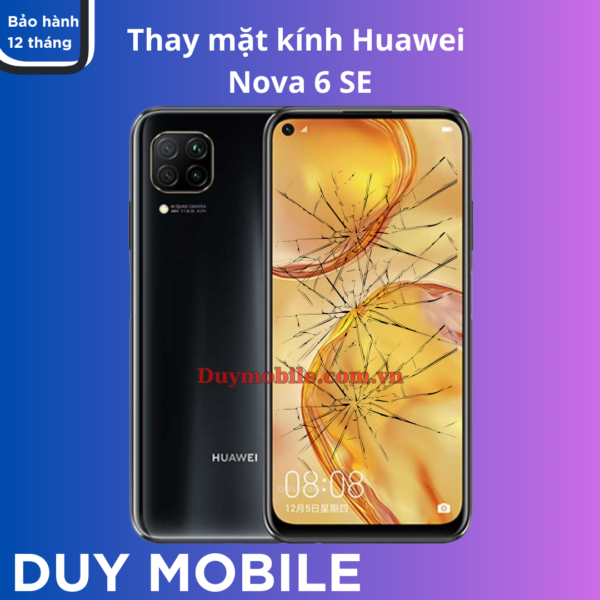Ép kính Huawei Nova 6 SE lấy liền
