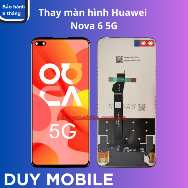 Thay màn hình Huawei Nova 6 5G