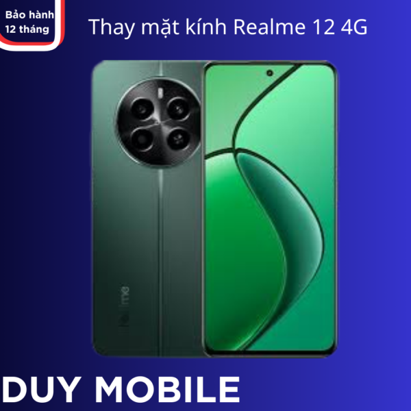 Thay mặt kính Realme 12 4G