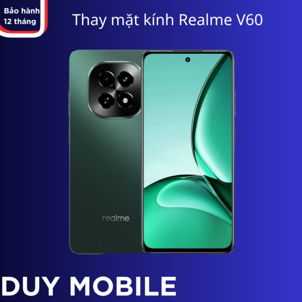 Thay mặt kính Realme V60
