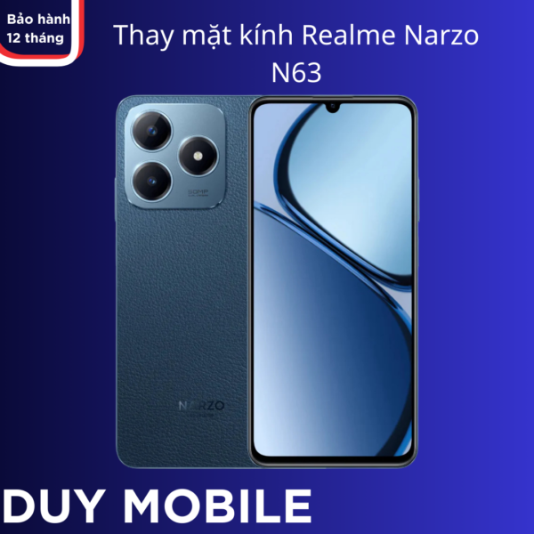 Thay mặt kính Realme Narzo N63