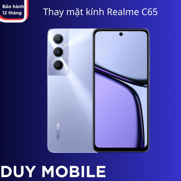 Thay mặt kính Realme C65