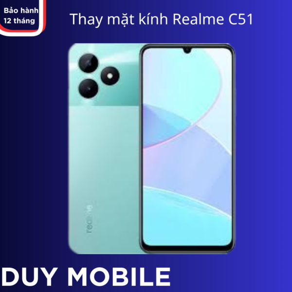 Thay mặt kính Realme C51