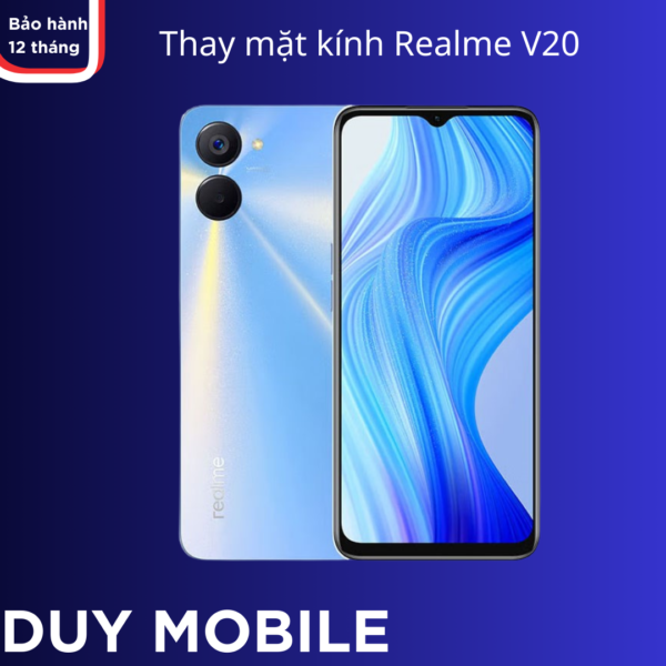 Thay mặt kính Realme V20
