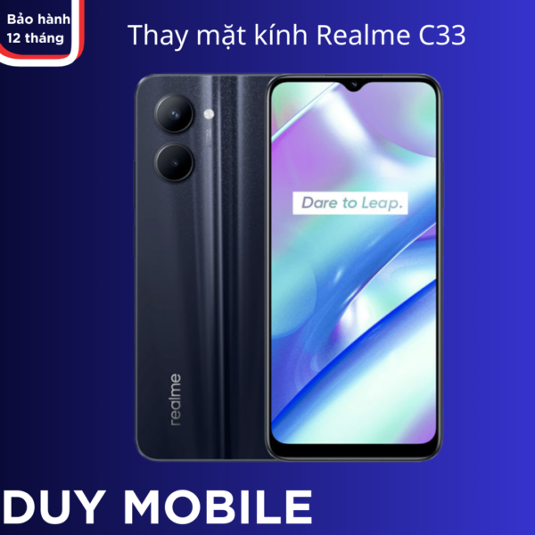 Thay mặt kính Realme C33