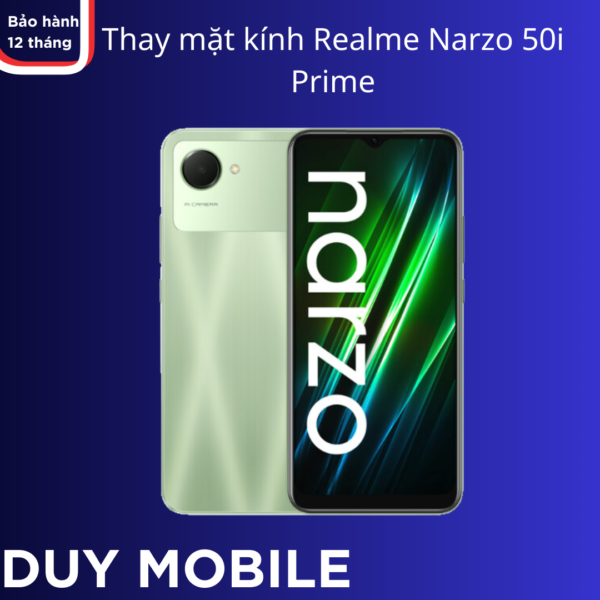 Thay mặt kính Realme Narzo 50i Prime
