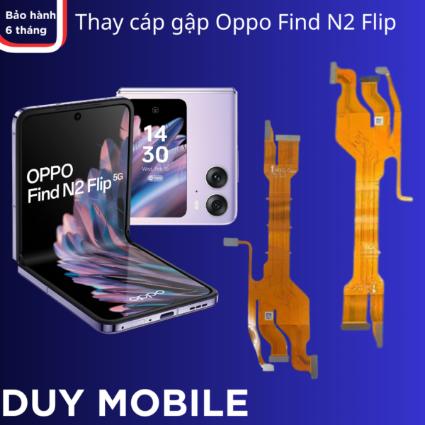 Thay cáp gập Oppo Find N2 Flip
