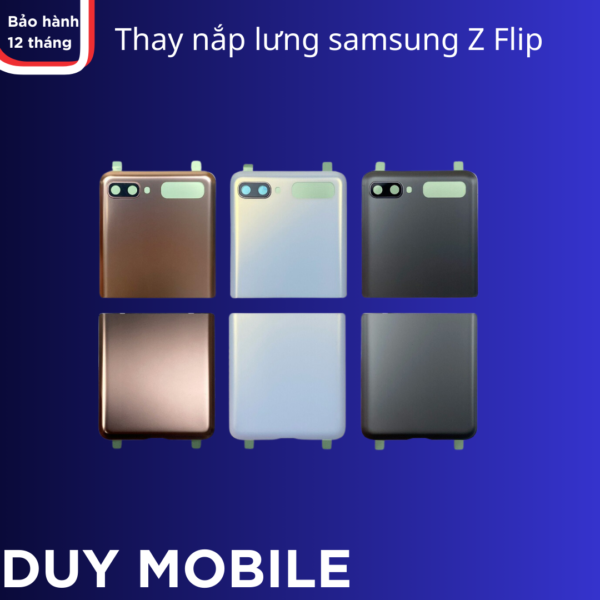 Thay nắp lưng samsung Z Flip