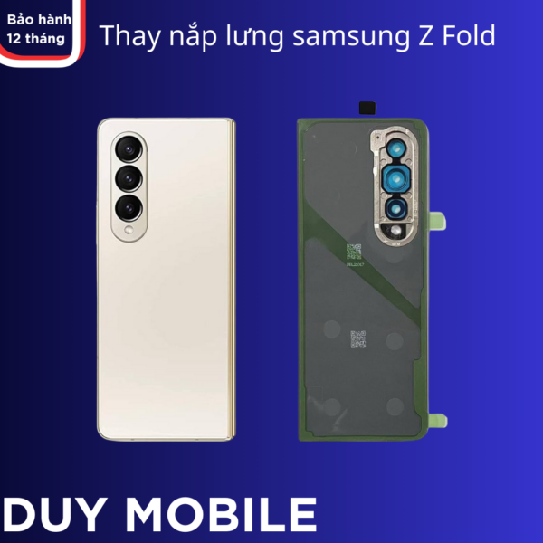 Thay nắp lưng samsung Z Fold