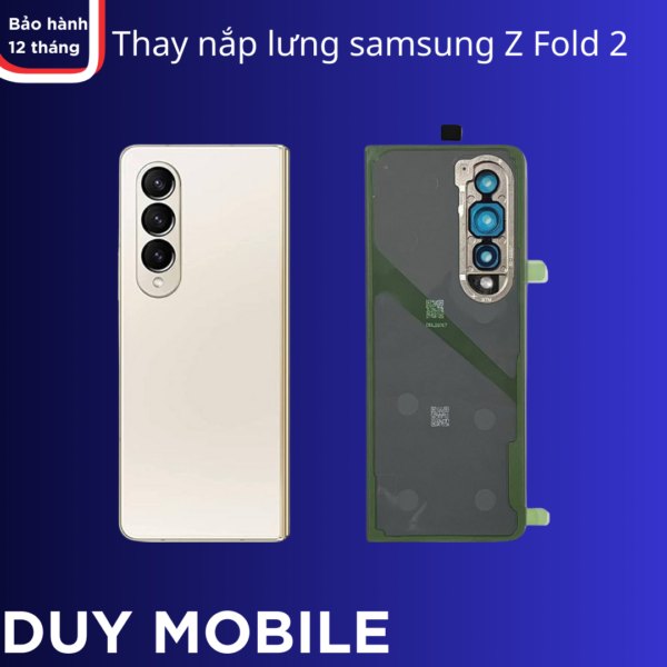 Thay nắp lưng samsung Z Fold 2