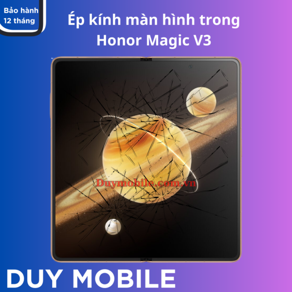 Ép kính màn hình trong Honor Magic V3