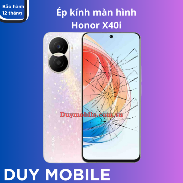 Ép kính màn hình Honor X40i