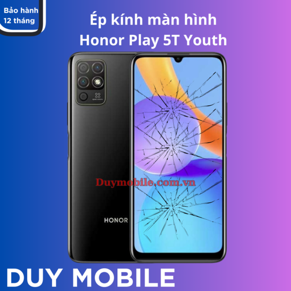 Ép kính màn hình Honor Play 5T Youth