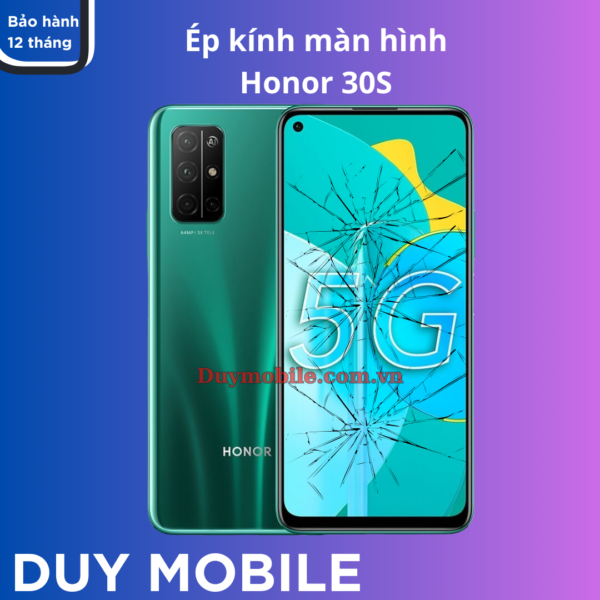 Ép kính màn hình Honor 30S