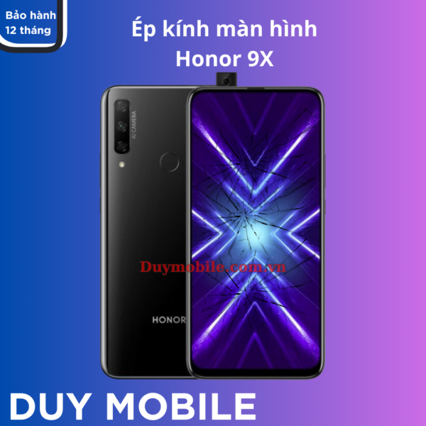 Ép kính màn hình Honor 9X