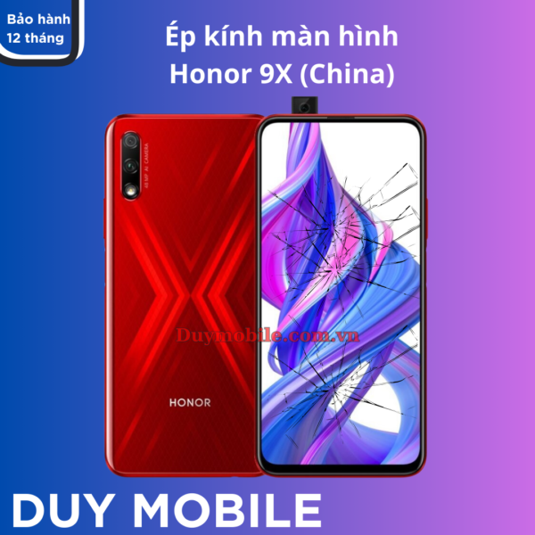 Ép kính màn hình Honor 9X (China)