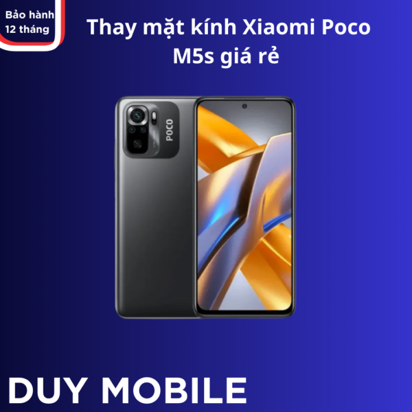 Thay mặt kính Xiaomi Poco M5s giá rẻ