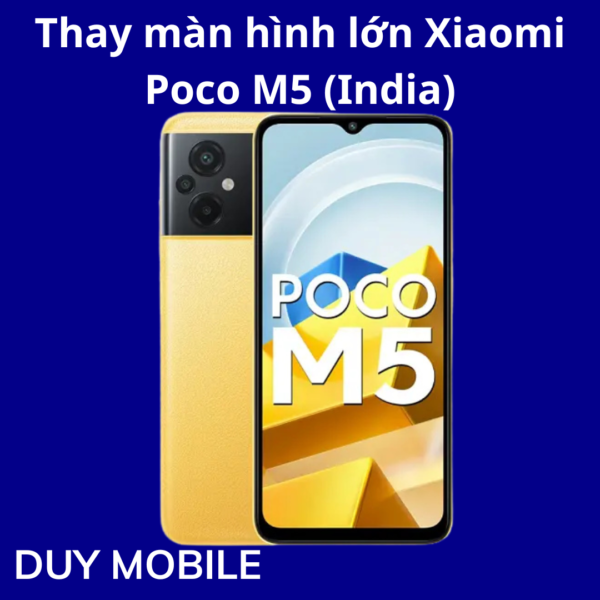 Thay màn hình lớn Xiaomi Poco M5 (India)