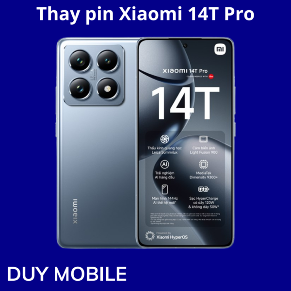 Thay pin Xiaomi 14T Pro