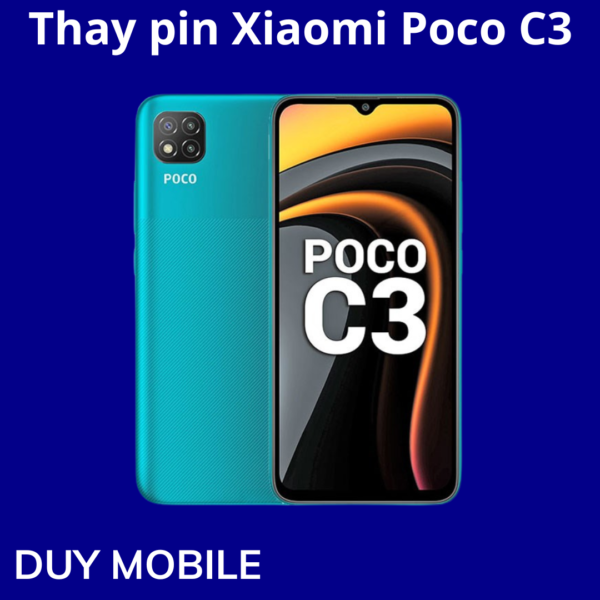 Thay pin Xiaomi Poco C3