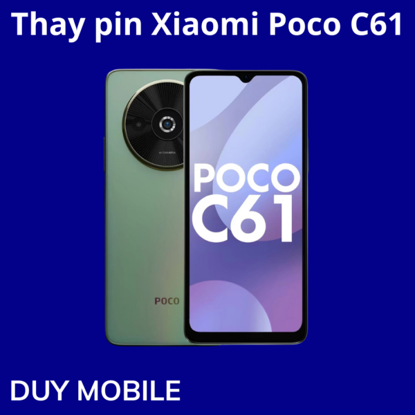 Thay pin Xiaomi Poco C61