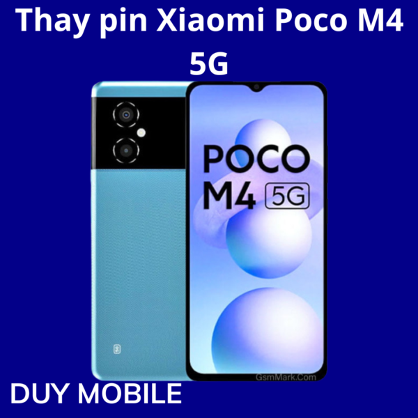Thay pin Xiaomi Poco M4 5G