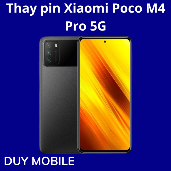 Thay pin Xiaomi Poco M4 Pro 5G