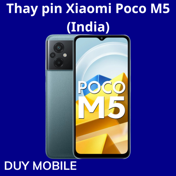 Thay pin Xiaomi Poco M5 (India)
