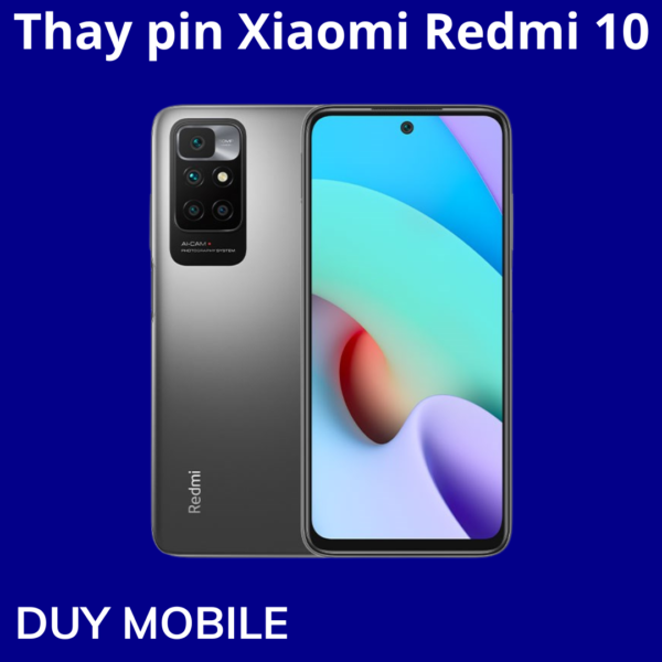 Thay pin Xiaomi Redmi 10