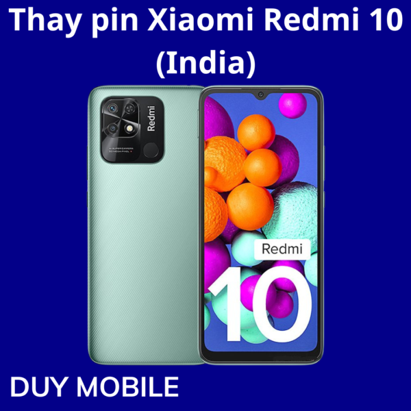 Thay pin Xiaomi Redmi 10 (India)