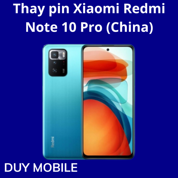Thay pin Xiaomi Redmi Note 10 Pro (China)
