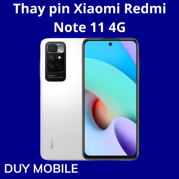 Thay pin Xiaomi Redmi Note 11 4G