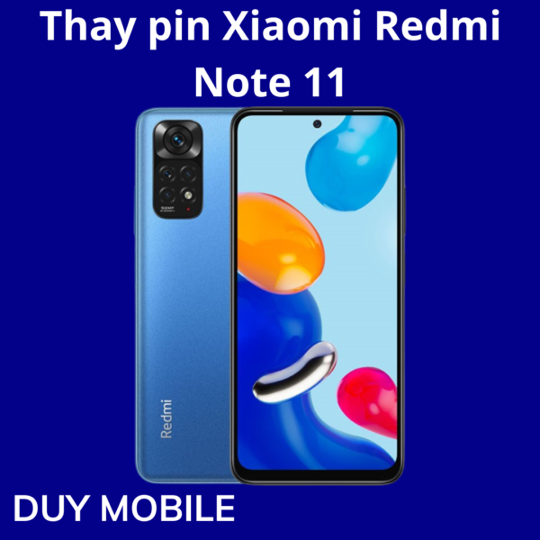 Thay pin Xiaomi Redmi Note 11