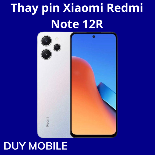Thay pin Xiaomi Redmi Note 12R