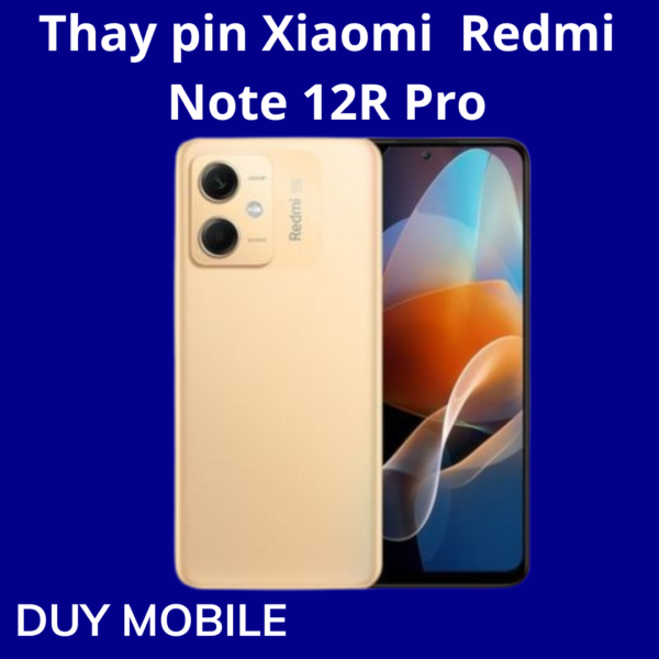 Thay pin Xiaomi  Redmi Note 12R Pro