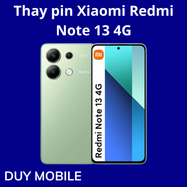 Thay pin Xiaomi Redmi Note 13 4G