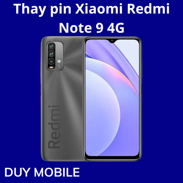 Thay pin Xiaomi Redmi Note 9 4G