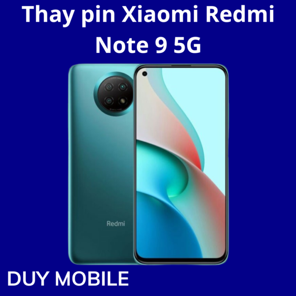 Thay pin Xiaomi Redmi Note 9 5G