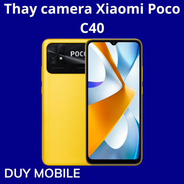 Thay camera Xiaomi Poco C40