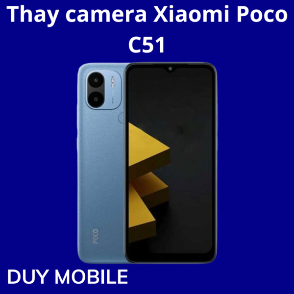 Thay camera Xiaomi Poco C51
