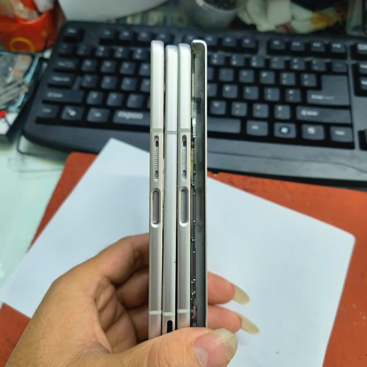 Khung sườn Samsung Z Fold 3 5G/ ZFold 3 / SM-F926 + Lens Camera (100% bóc máy 97 99%) - Hình ảnh 4